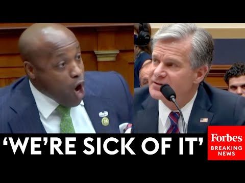 'What About Hillary Clinton... And Joe Biden... And Hunter Biden?': Wesley Hunt Grills FBI's Wray