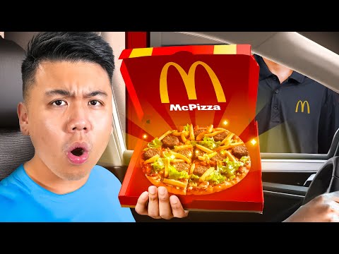 I Tried EVERY SECRET Fast Food Item!