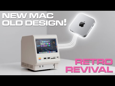 🍎️ Is This The Coolest Retro Mac Mini Dock Ever?
