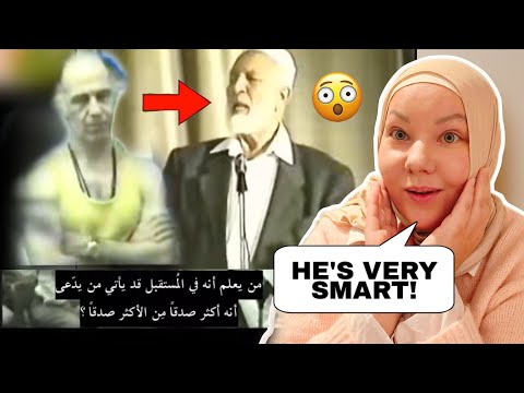 AHMED DEEDAT - A WONDERFUL DEBATE WITH AN ATHEIST | REACTION