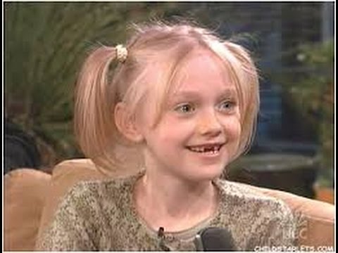DAKOTA FANNING GIVES IT TO REGIS