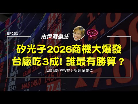 矽光子2026商機大爆發 台廠吃3成 誰最有勝算？｜主持人陳碧芬 feat.摩爾投顧分析師 陳昆仁【#市場觀測站Podcast EP151】CC字幕 @cteevideo​