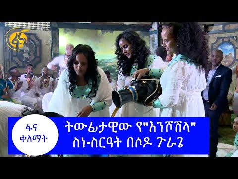 ትውፊታዊው የ"እንሾሽላ" ስነ-ስርዓት በሶዶ ጉራጌ  #ፋና_ቀለማት