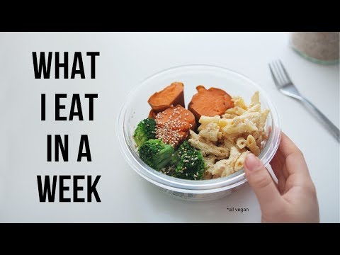 Everything I Eat in a Week *as a vegan uni student