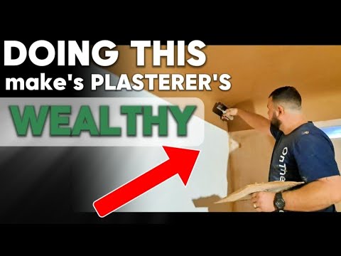 HOW TO PLASTER A COVED CEILING