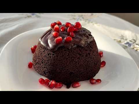 БРАУНИ из ЯБЛОКА В Микроволновке ЗА 3 МИНУТЫ | Рецепт кекса без муки, сахара, молочки