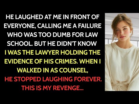 My Brother Said “You’re Too Dumb For Law School” At My 10-Year Reunion—I Walked In As Counsel