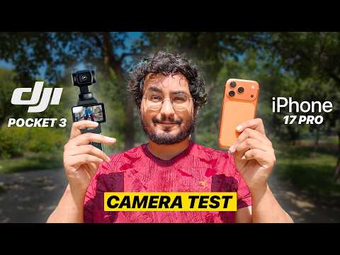 iPhone 17 Pro vs DJI Osmo Pocket 3 – HONEST CAMERA TEST