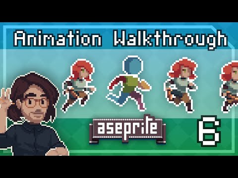 Pixel Art Class - Run Animation Tutorial [Part 1] | First Pass