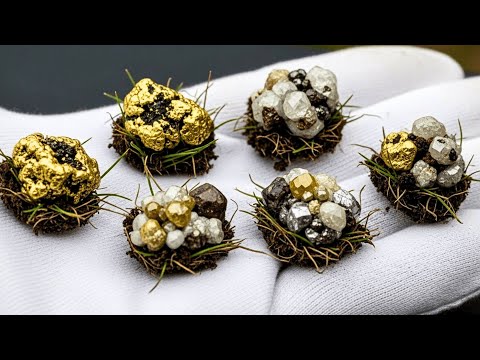 5 Places Where DIAMONDS and GOLD Are Found in Nature