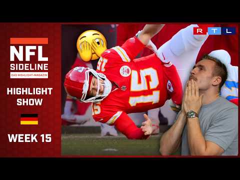 Mahomes VERLETZT & Chiefs OUT | NFL Sideline | RTL Sport