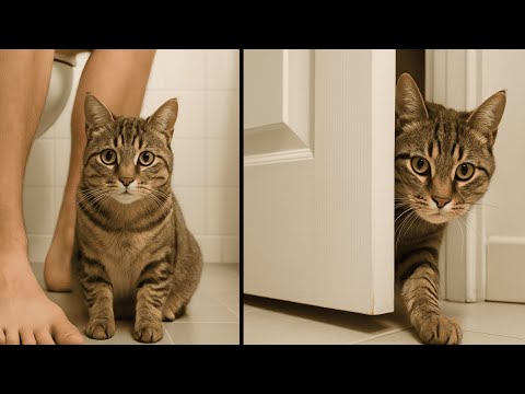 The secret revealed: why does your cat follow you to the toilet?