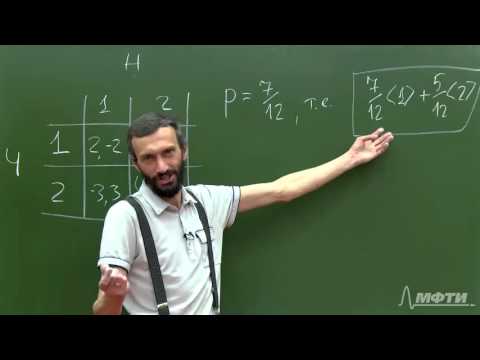 Алексей Савватеев "Теория игр. Лекция 11. Игра "Тюремный покер"