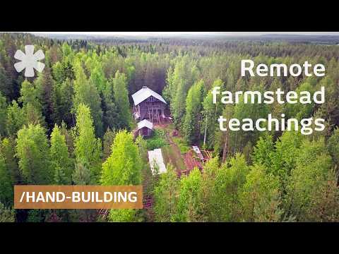 Nordic homestead near Russian border: couple's no-bank, no-phone life