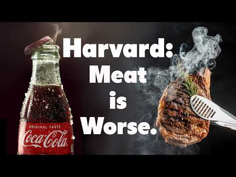 Harvard says Red Meat is WORSE than Junk Food