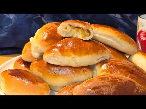 Нежные пирожки с капустой-разлетаются очень быстро!/Cabbage buns