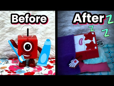Numberblocks 1-10 Bedtime Routines! 😴 Fun Numberblocks Compilation! 