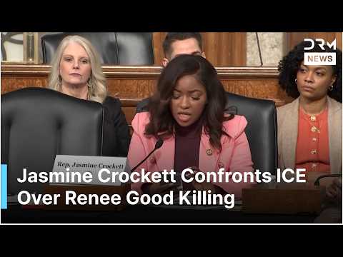 “Lawless Regime”, Jasmine Crockett Confronts ICE Over Renee Good Killing in Explosive Hearing | AC1G