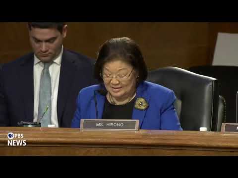 WATCH: Sen. Hirono questions DHS Secretary Noem in oversight hearing
