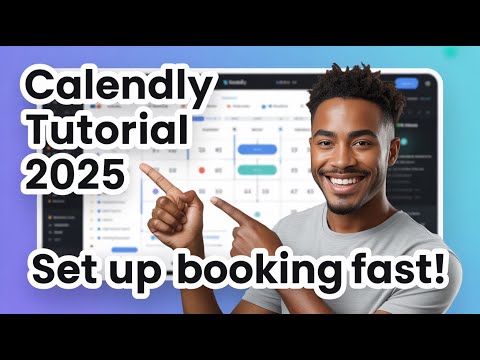Calendly Tutorial for Beginners 2025  Set Up Booking Links, Events & Automations FAST