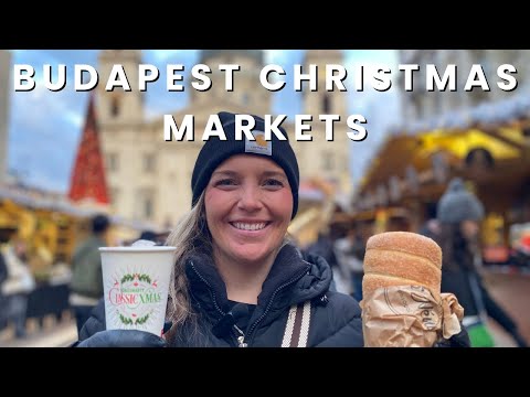 Budapest's BEST Christmas Markets | Trying Popular Hungarian Food