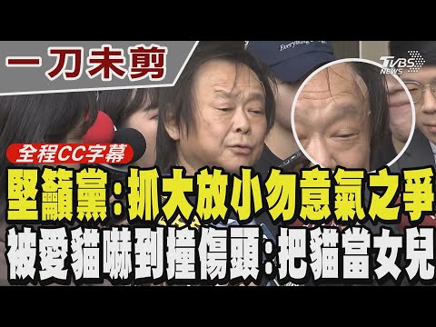 【全程CC字幕】王世堅:行政院不副署 身為執政黨的立委 黨怎麼決定我們只能就跟著遵守 呼籲黨:要抓大放小 勿意氣之爭  被愛貓嚇到撞傷頭:把貓當女兒疼｜TVBS新聞網@tvbsnews24live