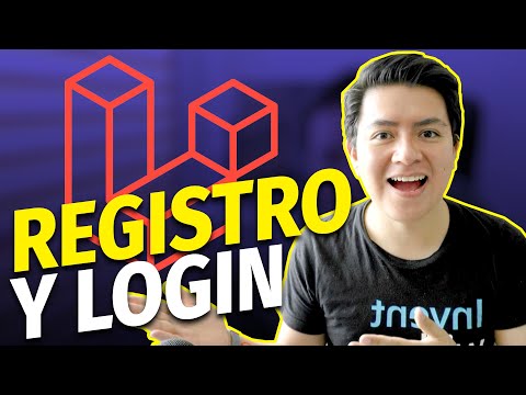 REGISTRO Y LOGIN COMPLETO CON LARAVEL