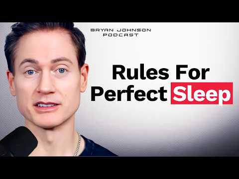 My Advanced Guide To Better Sleep | Bryan Johnson Podcast