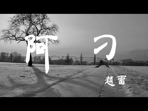 阿刁 - 趙雷 - 『超高无损音質』【動態歌詞Lyrics】