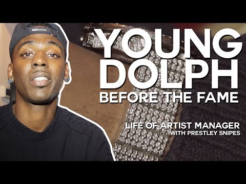 Young Dolph Before The Fame (Unseen Interview) [Life of Artist Manager]