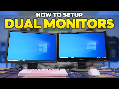 How To Setup Dual Monitors - 2025