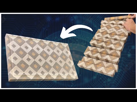 Infinite Diamond Cutting Board  |  DIY Tutorial