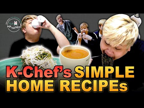 [Sub] How a Korean dining chef eats at home👨‍🍳 | Gazpacho & Almond Noodles #Recipe #Homerecipe