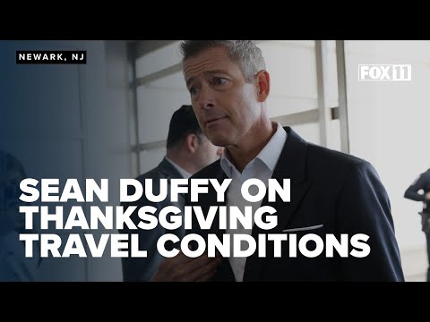 Sean Duffy details what travelers should expect while flying this Thanksgiving