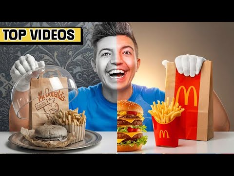EATING EVERY CRAZY FAST FOOD ITEMS EVER! | Preston