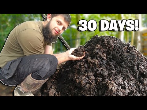 Turning A TON Of Manure Into Garden Magic!