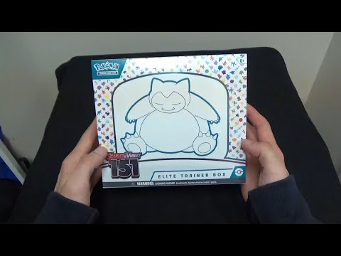 Pokémon TCG Scarlet & Violet 151 Elite Trainer Box Unboxing