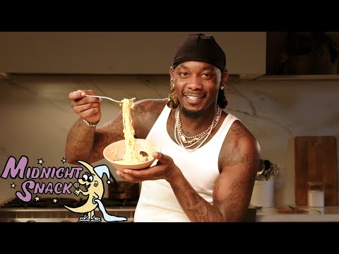 Offset Reveals His Secret Late Night Ramen Recipe | MIDNIGHT SNACK