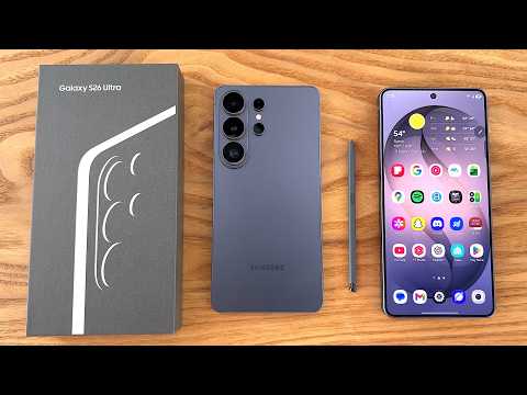 Samsung Galaxy S26 Ultra Unboxing & First Impressions!