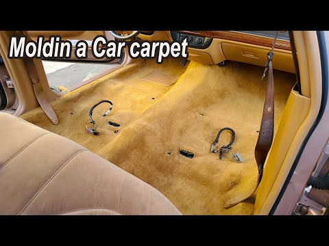 How to Mold a car carpet Like Original -  Cars Upholstery