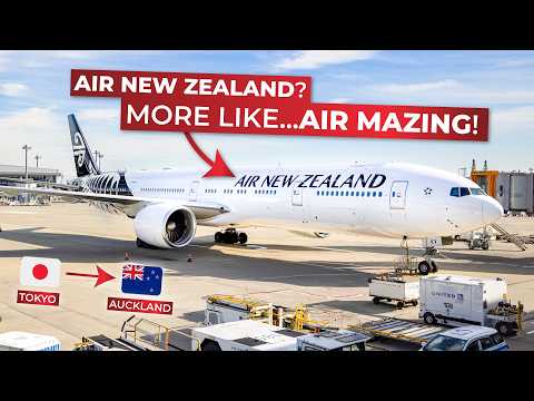 SO IMPRESSED! | Air New Zealand Boeing 777-300ER Economy Tokyo to Auckland! | BRUTALLY HONEST REVIEW