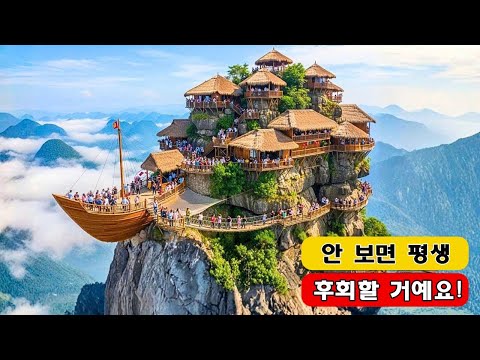 초현실적 지구 | 꼭 봐야만 믿을 수 있는 세계의 숨겨진 낙원 곳 | 4K 여행 다큐멘터리