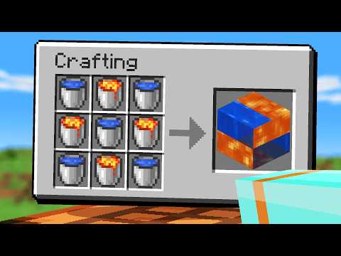 Minecraft but I can Craft Anything