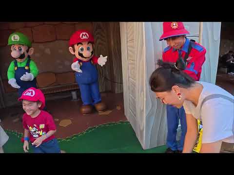 Day3. USJ日本環球「無快通」三寶家庭累玩9項設施, 衝任天堂「庫巴鑰匙」靠著「人流預測 APP」全記錄！