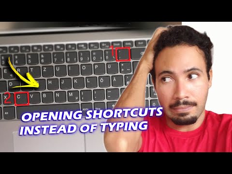 Keyboard Opening Shortcuts Instead of Typing [SOLUTION]