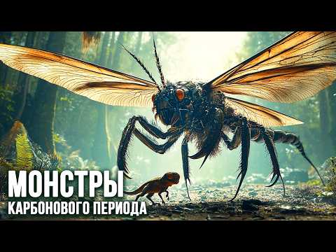 Ужасающий Мир Гигантских Насекомых в Каменноугольном периоде @era_dinosaur