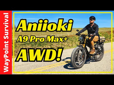 Aniioki A9 Pro Max AWD - Great for Commuting and Adventure!