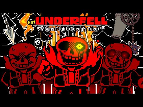 GG!Underfell | Sans Fight (Corey's Take) | Battle Animation