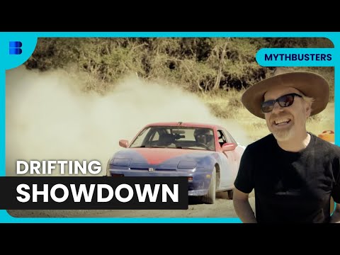 Does Drifting Really Make You Faster? - Mythbusters - Science Documentary