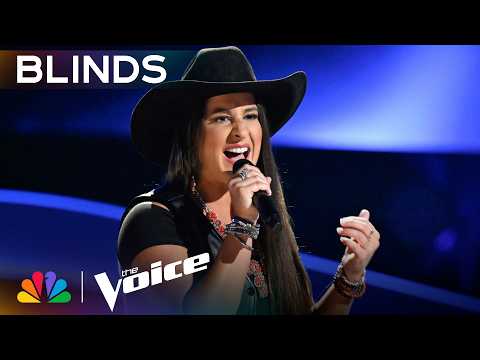 Kendra Remedios Unleashes Texas Grit with “Girl Crush” | The Voice Blind Auditions | NBC